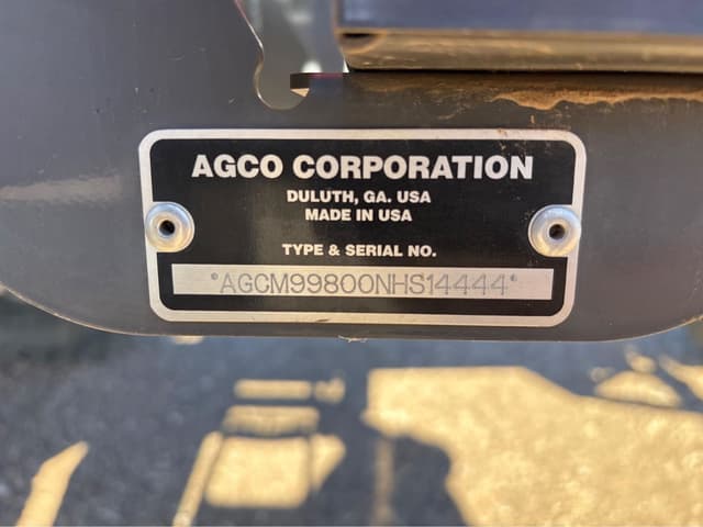 Image of Massey Ferguson WR9980 equipment image 2