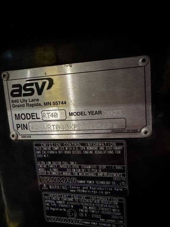 Image of ASV RT-40 Image 1