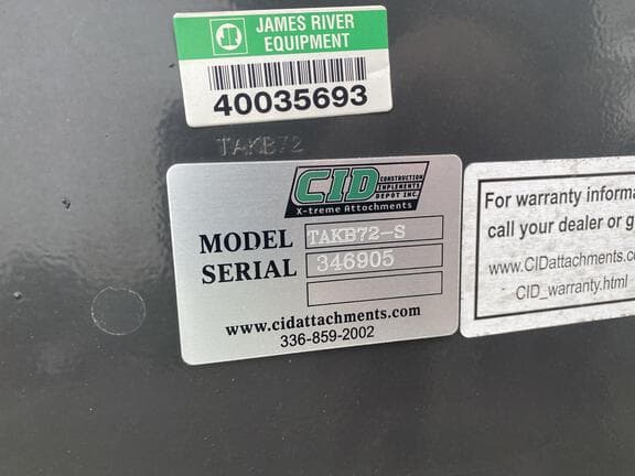 Image of CID TAKB72-S equipment image 1