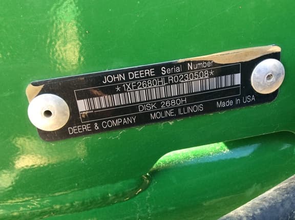 Image of John Deere 2680H equipment image 4