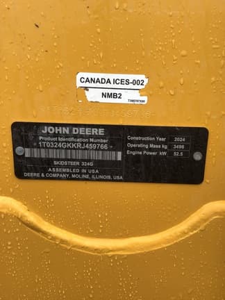Image of John Deere 324G equipment image 4