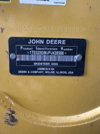 Image of John Deere 325G equipment image 4