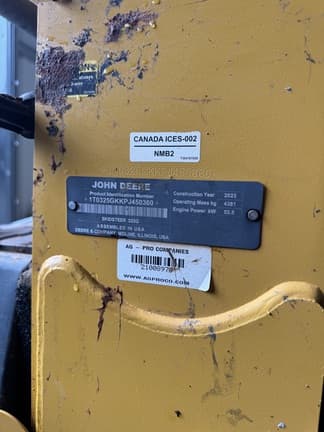 Image of John Deere 325G equipment image 3