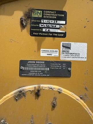 Image of John Deere 331G equipment image 2