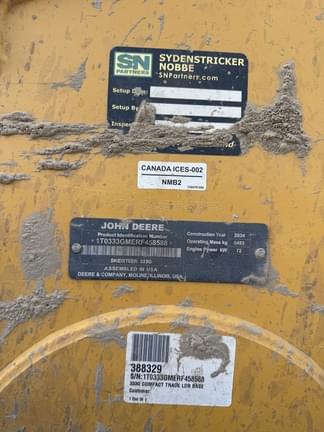 Image of John Deere 333G equipment image 3