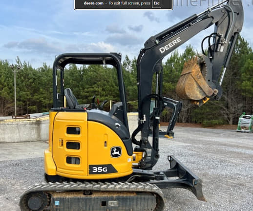 Image of John Deere 35G equipment image 2
