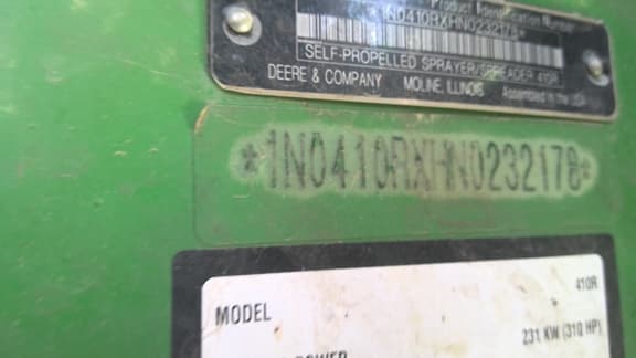 Image of John Deere 410R equipment image 1