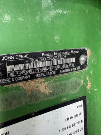 Image of John Deere 410R equipment image 3