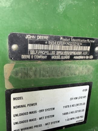 Image of John Deere 410R equipment image 4