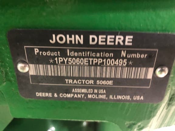 Image of John Deere 5060E equipment image 4