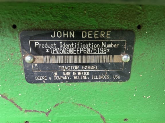 Image of John Deere 5090EL equipment image 1