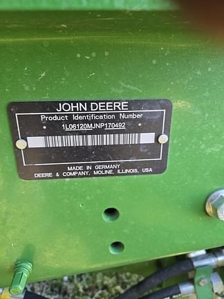 Image of John Deere 6120M equipment image 4