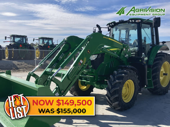 2023 John Deere 6140M Equipment Image0