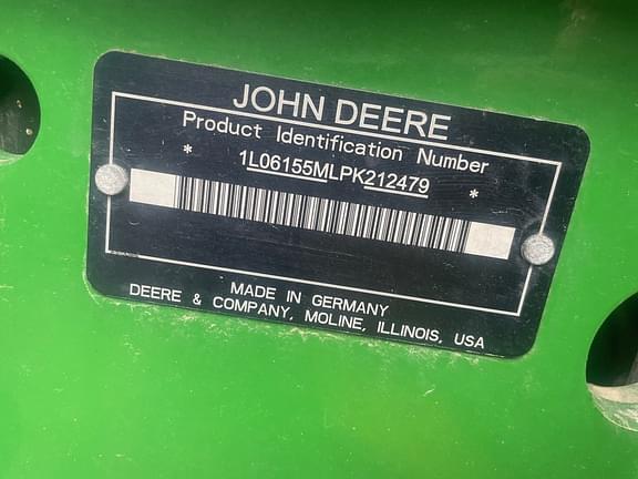 Image of John Deere 6155M equipment image 4