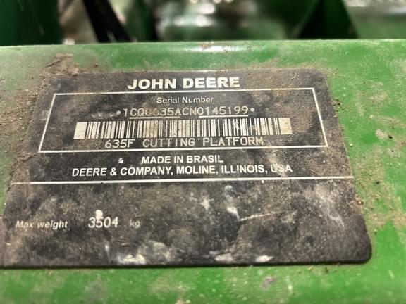 Image of John Deere 635F equipment image 3