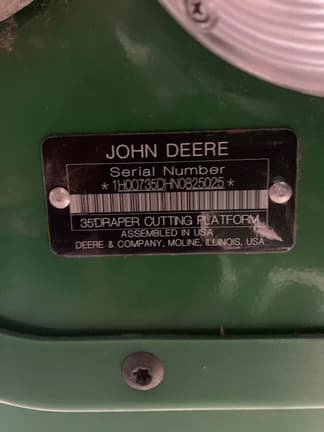 Image of John Deere 735D equipment image 4
