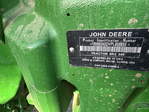 Image of John Deere 8RX 340 equipment image 3