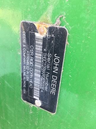 Image of John Deere C12R equipment image 3