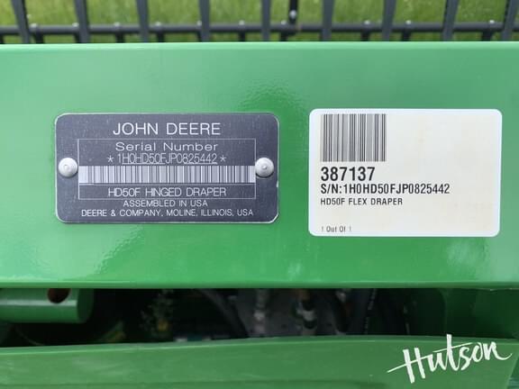 Image of John Deere HD50F equipment image 4