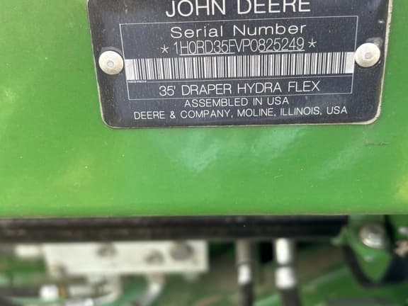 Image of John Deere RD35F equipment image 1