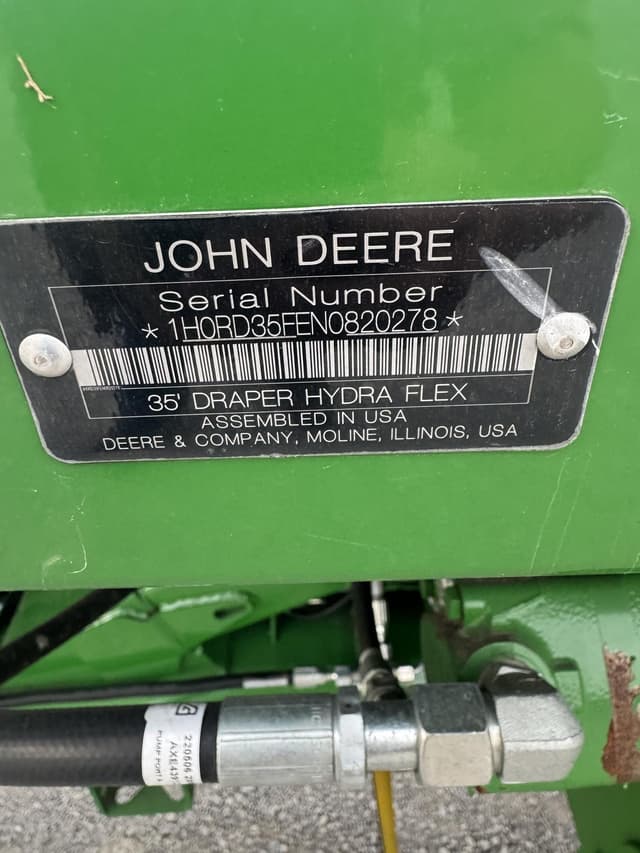 Image of John Deere RD35F equipment image 1