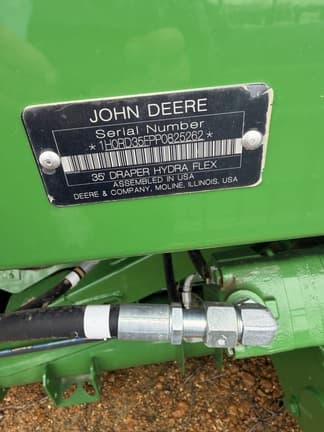 Image of John Deere RD35F equipment image 2
