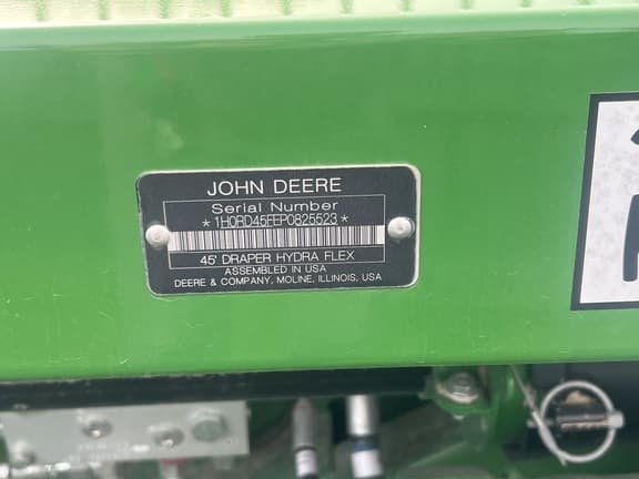 Image of John Deere RD45F equipment image 1