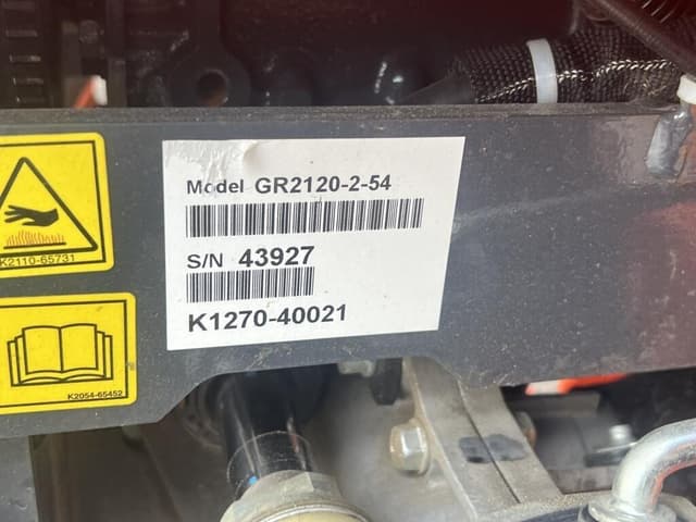 Image of Kubota GR2120 equipment image 4