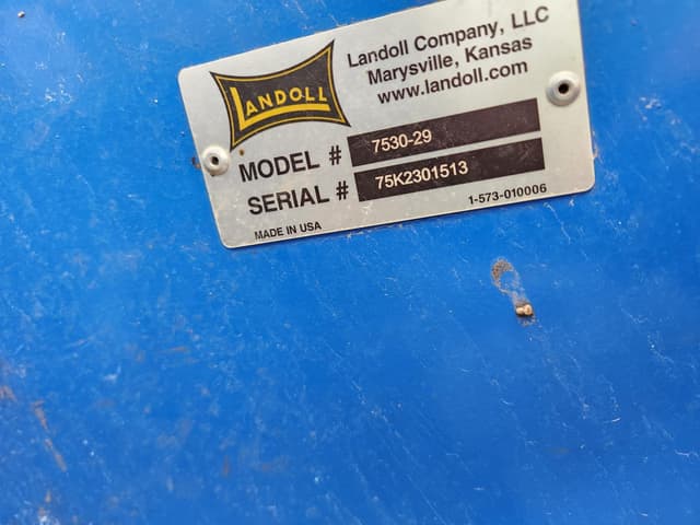 Image of Landoll 7530-29 equipment image 3