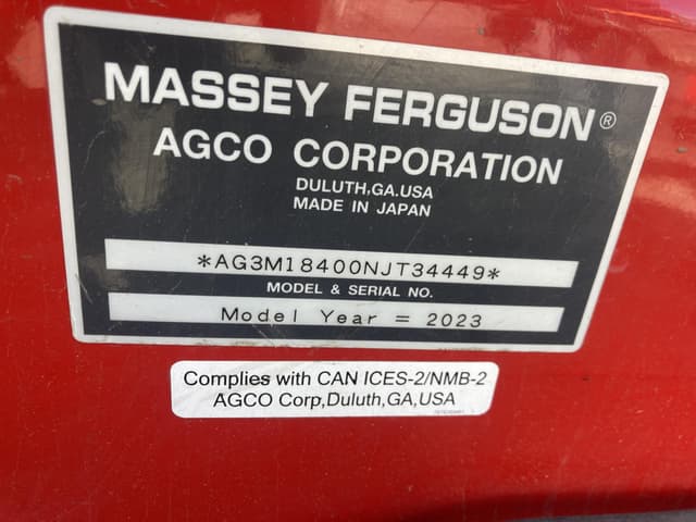 Image of Massey Ferguson 1840M equipment image 4