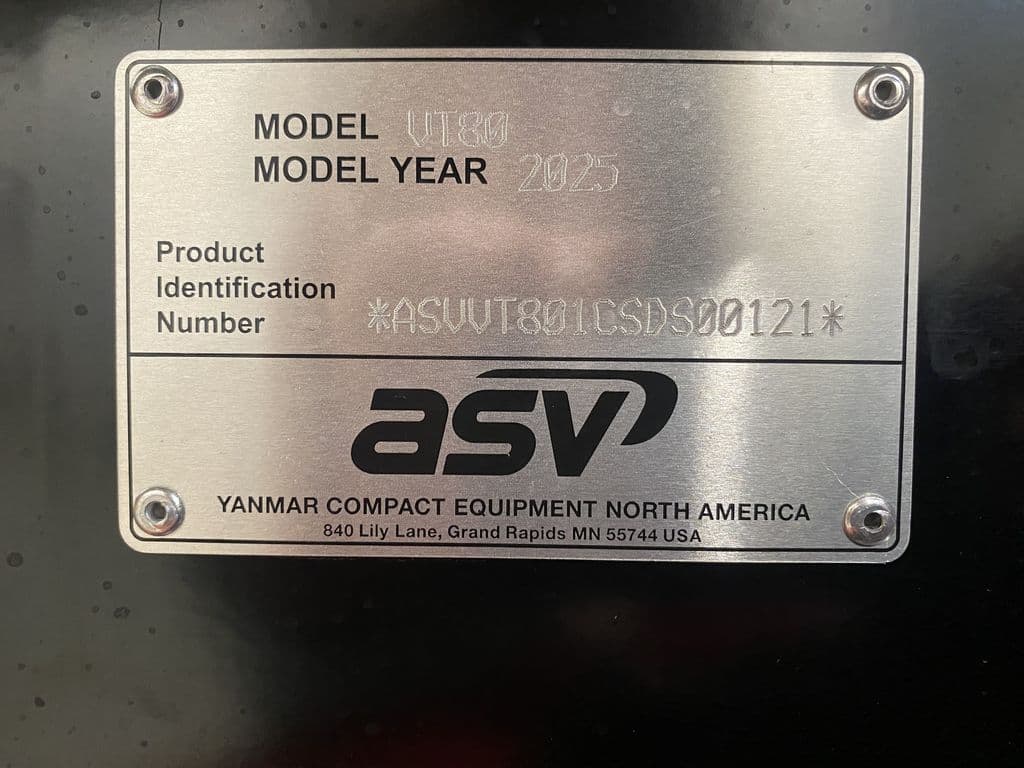 Image of ASV VT-80 Image 1