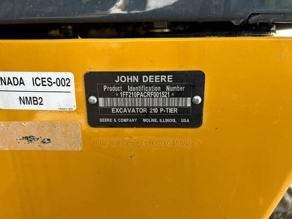 Image of John Deere 210P equipment image 3