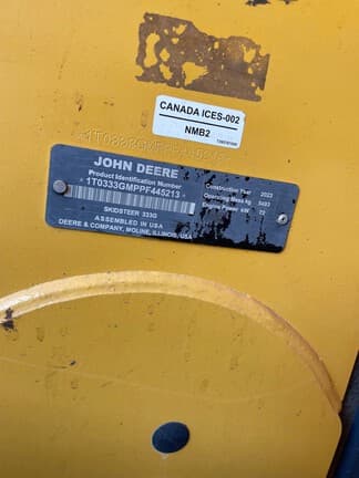 Image of John Deere 333G equipment image 2