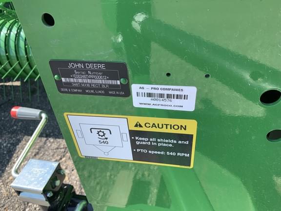 Image of John Deere 348 equipment image 4