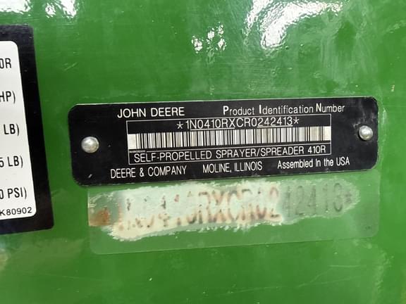 Image of John Deere 410R equipment image 4