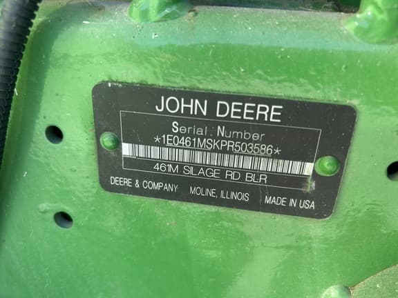 Image of John Deere 461M equipment image 4