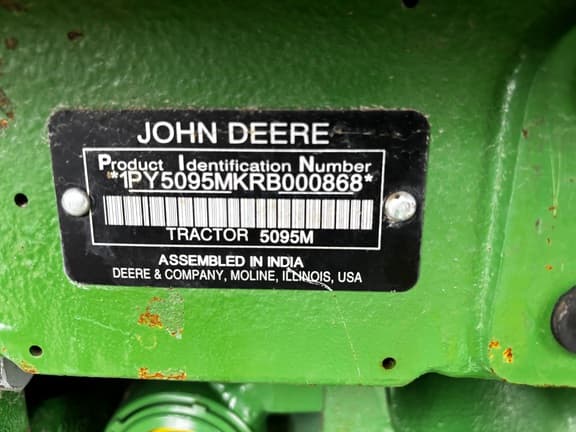 Image of John Deere 5095M equipment image 1