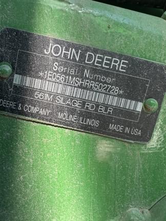 Image of John Deere 561M equipment image 2