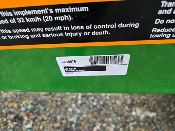 Image of John Deere 561M equipment image 4