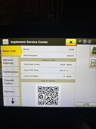 Image of John Deere 561M equipment image 4
