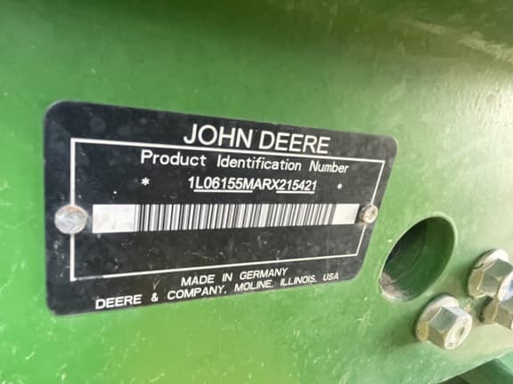 Image of John Deere 6155M equipment image 1