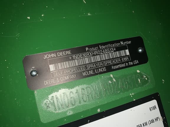 Image of John Deere 616R equipment image 3