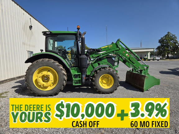 2024 John Deere 6R 140 Equipment Image0