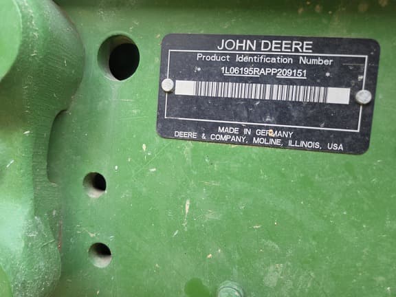 Image of John Deere 6R 195 equipment image 3