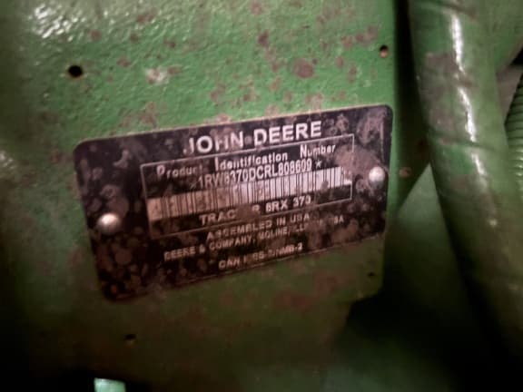 Image of John Deere 8RX 370 equipment image 2