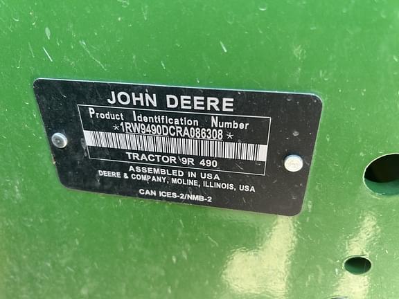 Image of John Deere 9R 490 equipment image 1