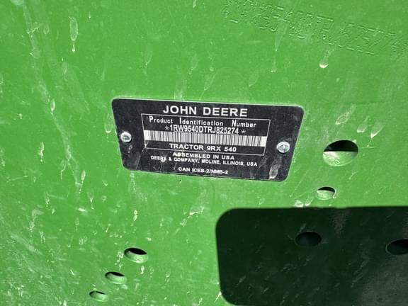 Image of John Deere 9RX 540 equipment image 4