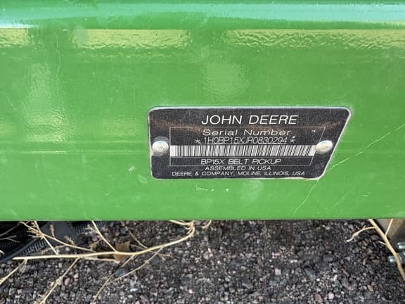 Image of John Deere BP15 equipment image 1