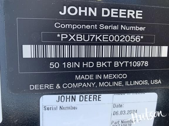 Image of John Deere BYT10978 equipment image 4