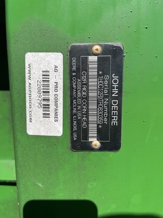 Image of John Deere C12R equipment image 4